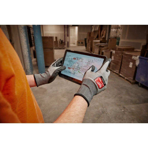 CUT LEVEL 3 HIGH DEXTERITY POLYURETHANE DIPPED GLOVES  XL
