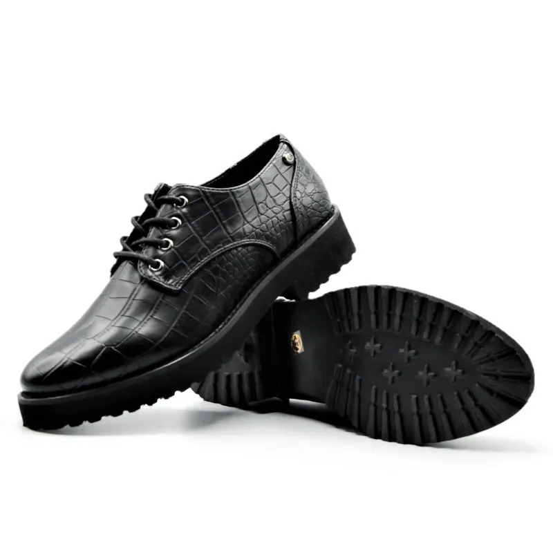 DAngela DRB 18127 Negro y marrón. Zapato cordones mujer