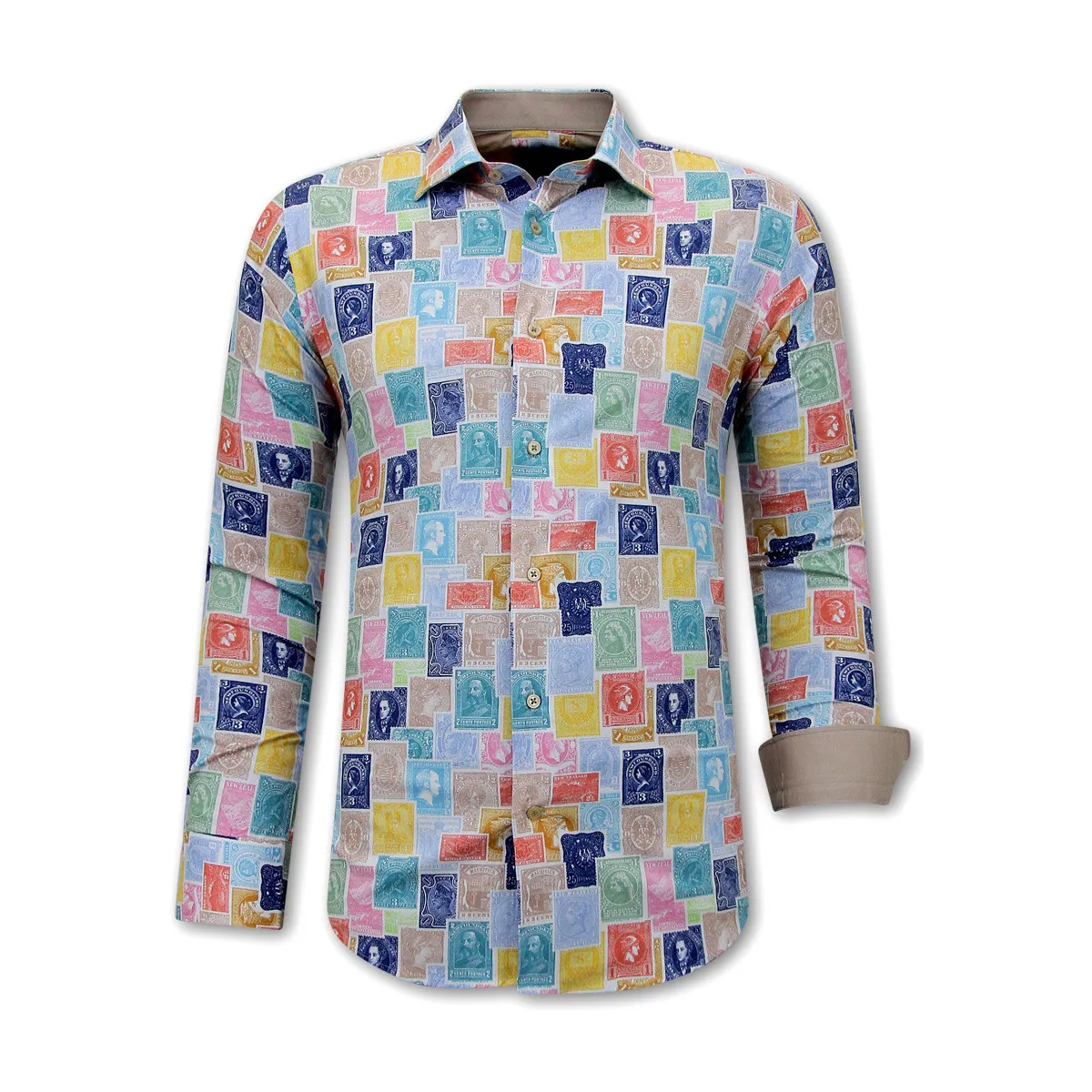 De Vestir De Hombre Estampado De