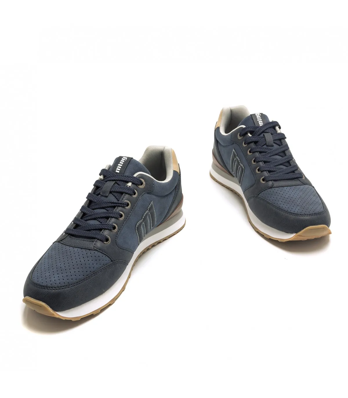 Deportivos azules para hombre