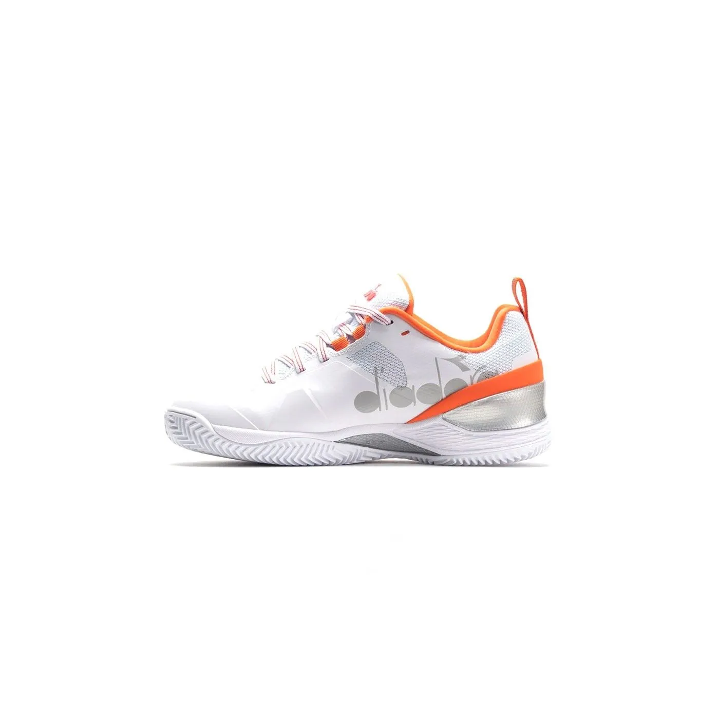 Diadora Blushield Torneo Clay Blanco Rojo Mujer
