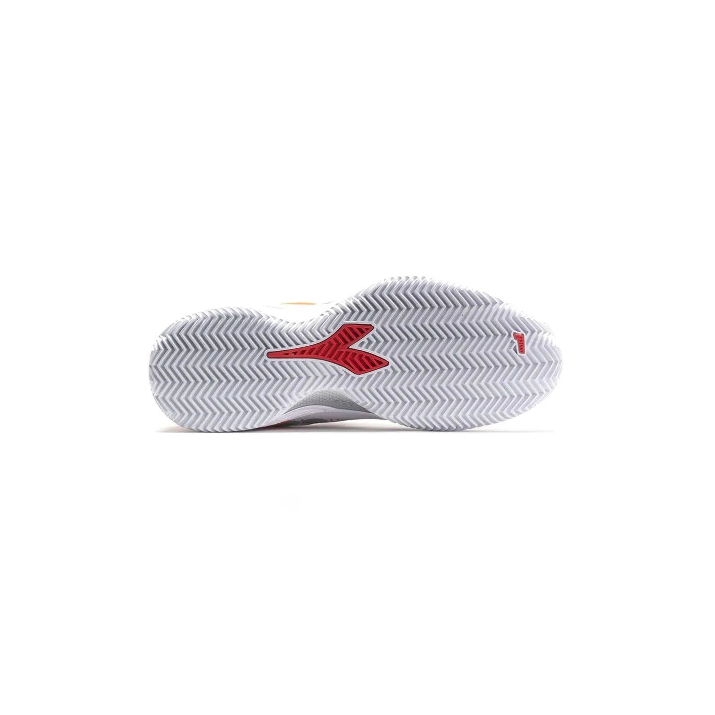 Diadora Blushield Torneo Clay Blanco Rojo Mujer