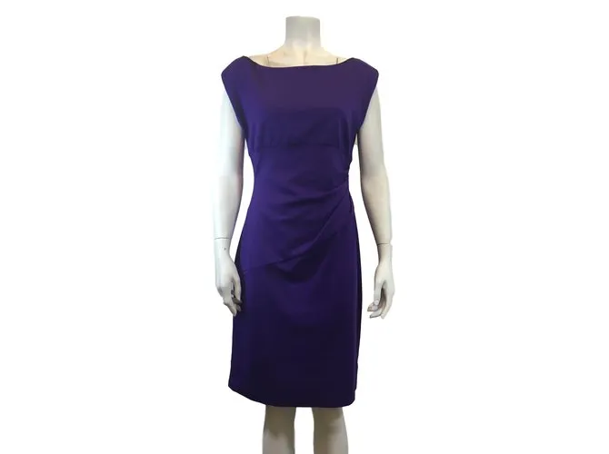 Diane Von Furstenberg Vestido Púrpura 