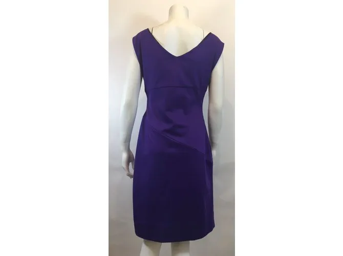 Diane Von Furstenberg Vestido Púrpura 