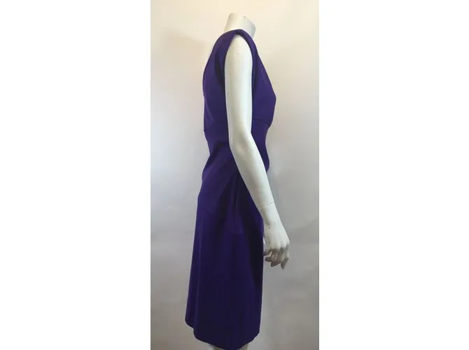 Diane Von Furstenberg Vestido Púrpura 