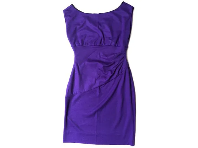 Diane Von Furstenberg Vestido Púrpura 