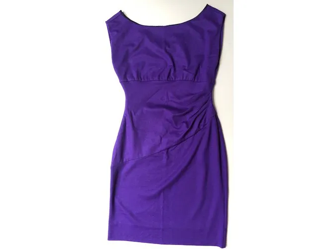Diane Von Furstenberg Vestido Púrpura 