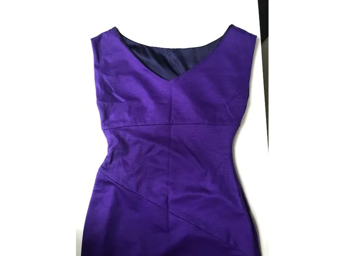 Diane Von Furstenberg Vestido Púrpura 