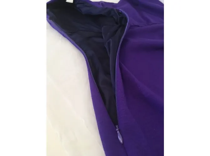Diane Von Furstenberg Vestido Púrpura 