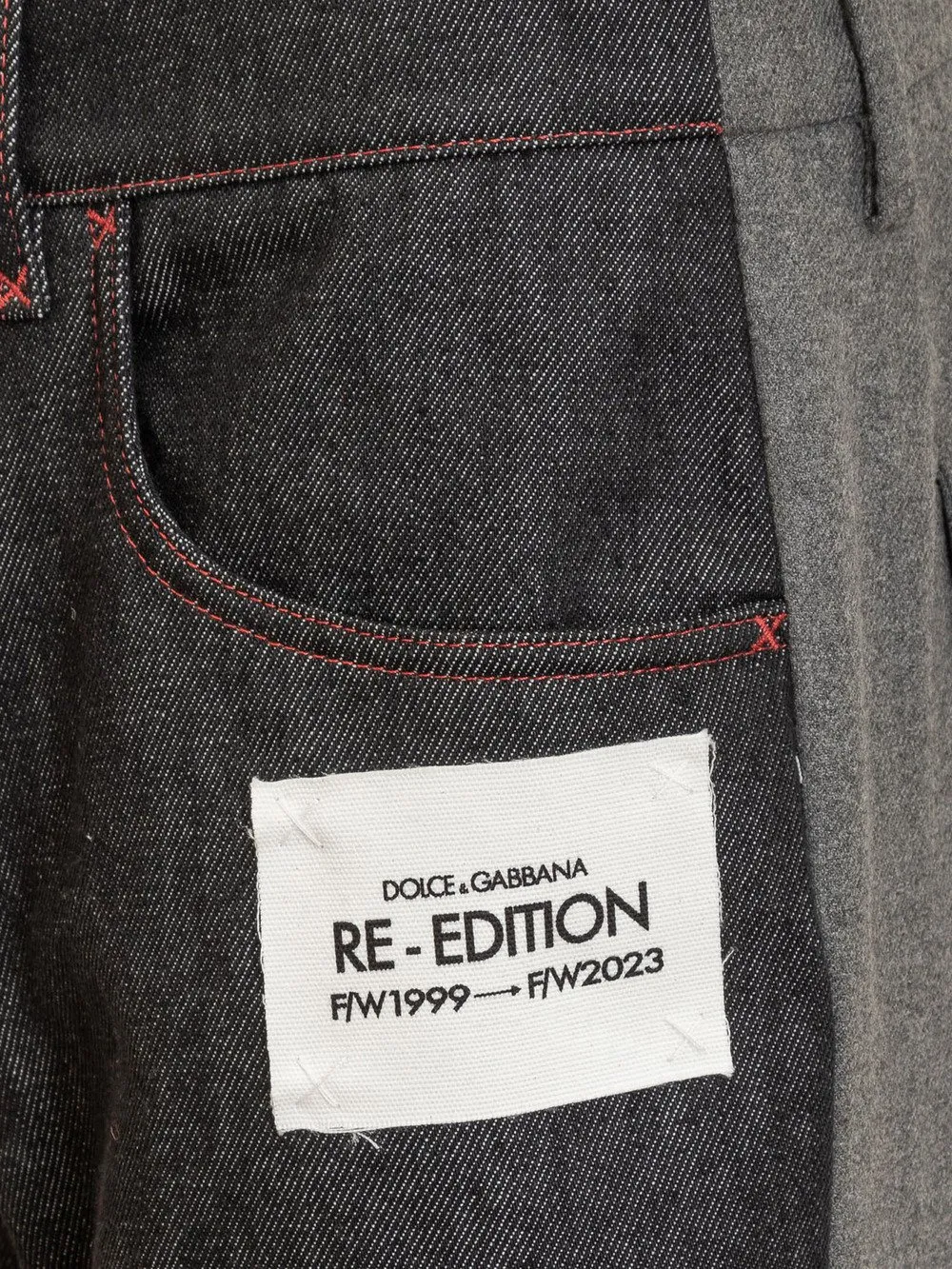 DOLCE & GABBANA REEDITION JEANS
