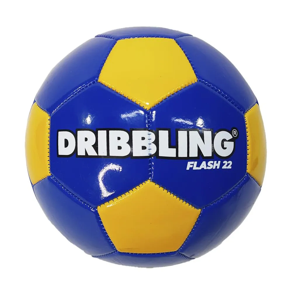 DRB PELOTA UNISEX  FUT FLASH 22 AZULAMARILLO  TALLE 5