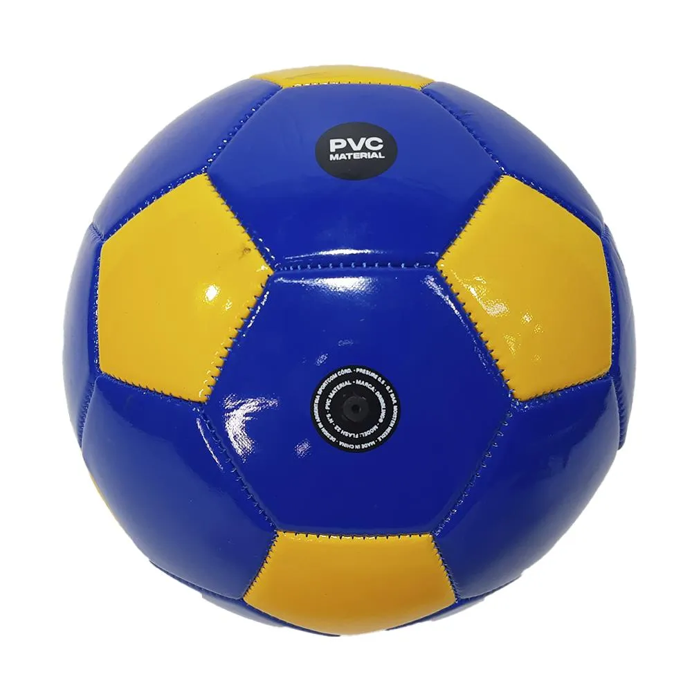 DRB PELOTA UNISEX  FUT FLASH 22 AZULAMARILLO  TALLE 5
