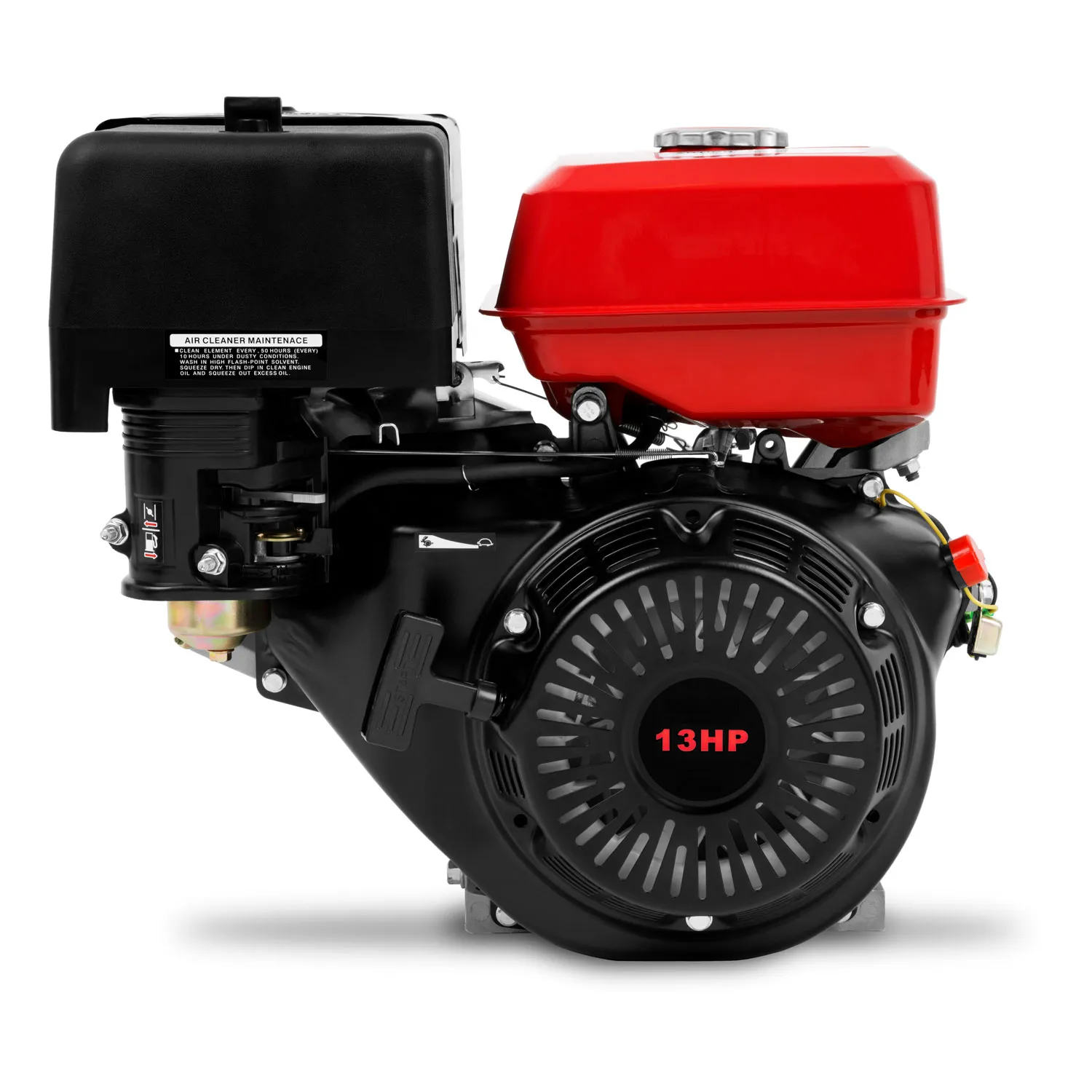 EBERTH Motor de gasolina 13 hp / 9,56 kW y 389 cc