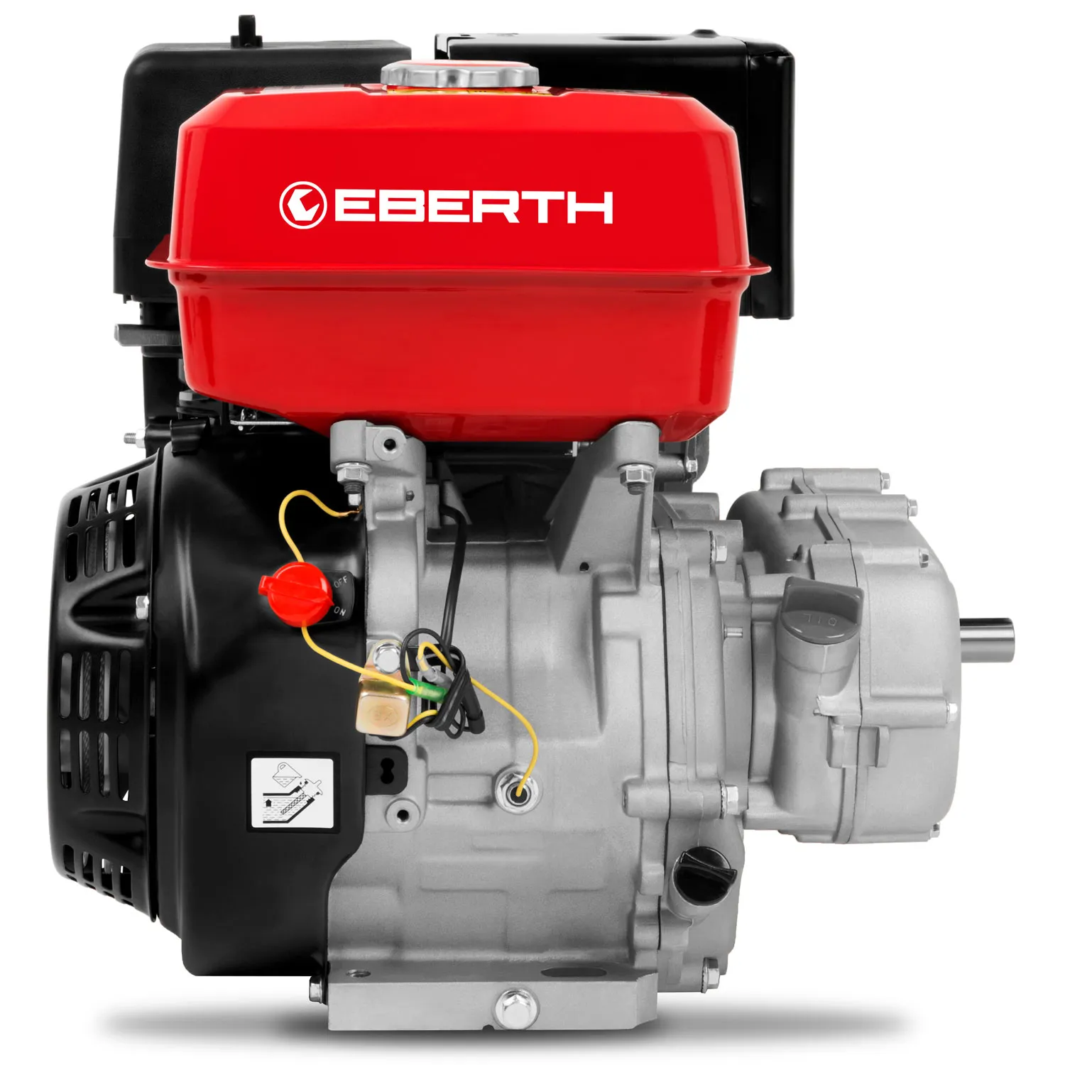 EBERTH Motor de gasolina 13 hp / 9,56 kW y 389 cc
