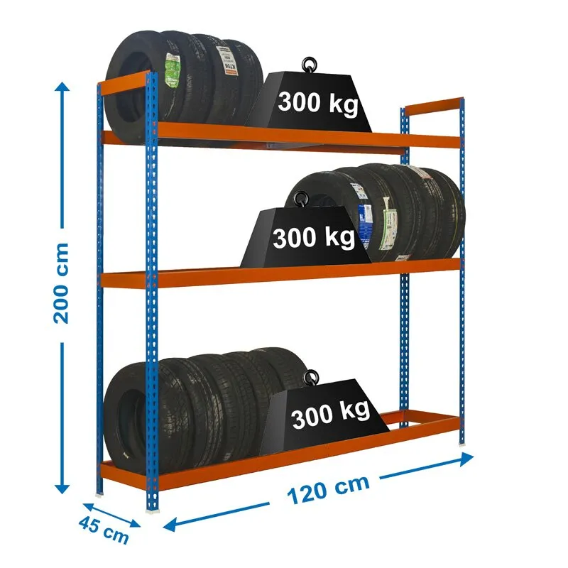 Estantería met200x120x45cm A/N SIMONRACK