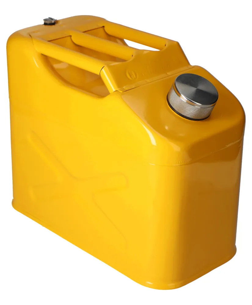 Garrafa de seguridad FALCON, acero, pintada, con homologación de transporte, juntas de EPDM, 10 l