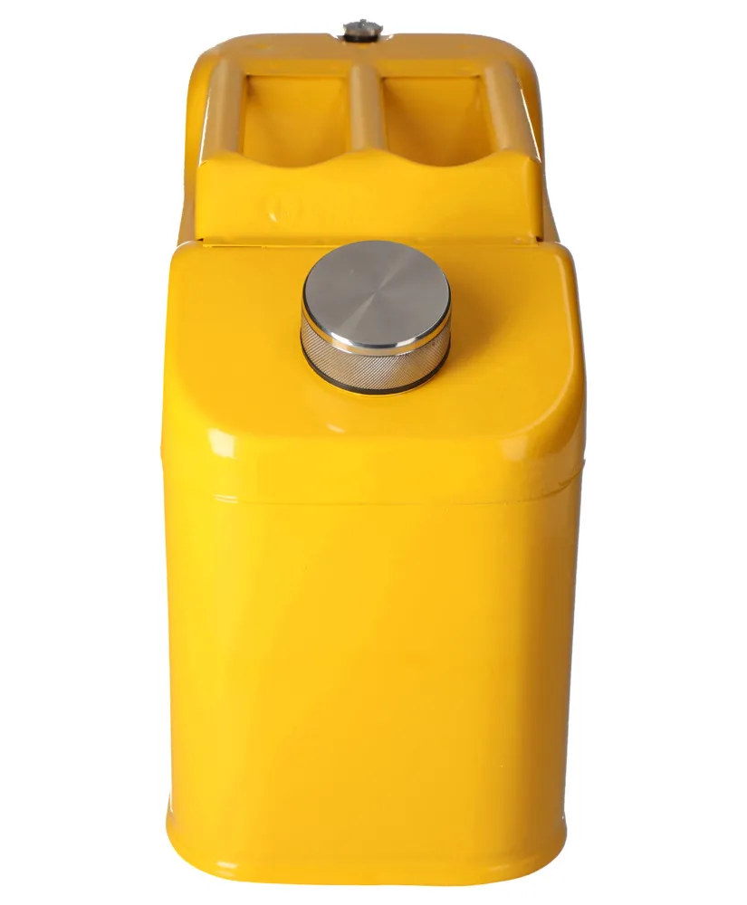 Garrafa de seguridad FALCON, acero, pintada, con homologación de transporte, juntas de EPDM, 10 l