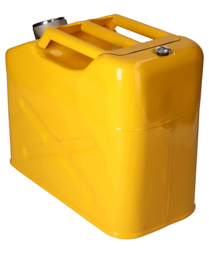 Garrafa de seguridad FALCON, acero, pintada, con homologación de transporte, juntas de EPDM, 10 l