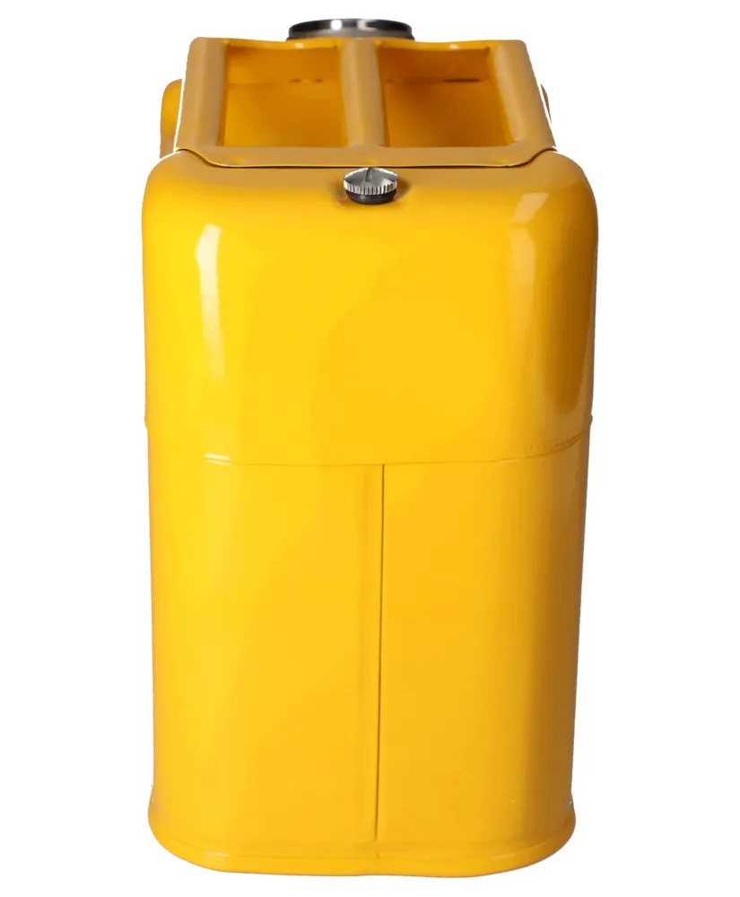 Garrafa de seguridad FALCON, acero, pintada, con homologación de transporte, juntas de EPDM, 10 l