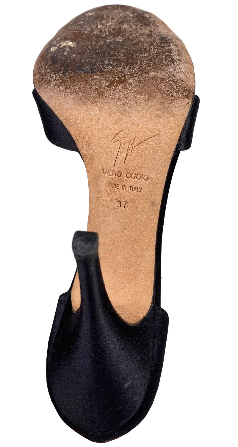 GIUSEPPE ZANOTTI Taco Alto con Aplicaciones