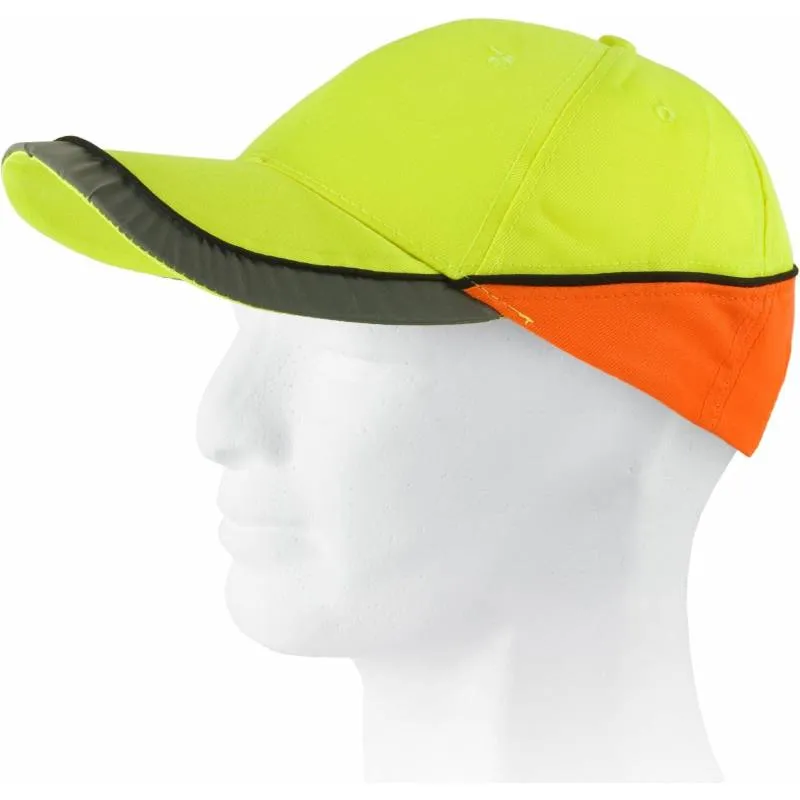Gorra bicolor de alta visibilidad