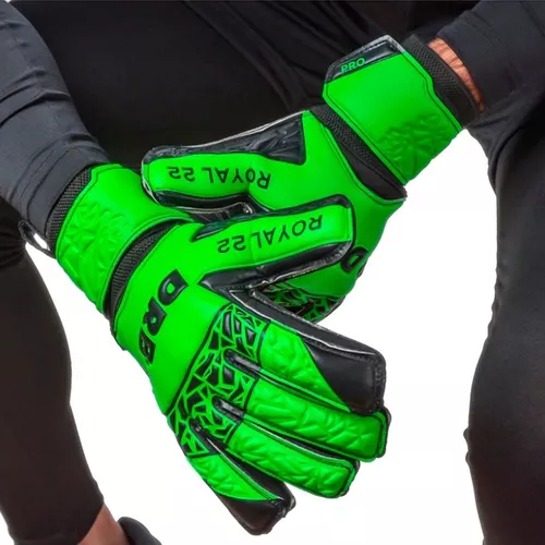 Guantes Arquero Dribbling Royal 22 Pro Verde Empo2000
