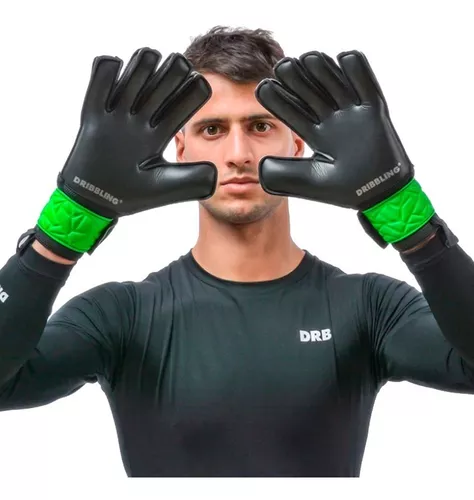 Guantes Arquero Dribbling Royal 22 Pro Verde Empo2000
