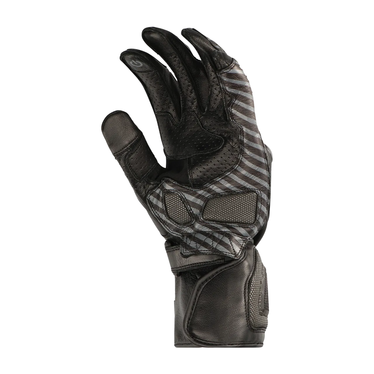 GUANTES DE MOTO RICHA SAVAGE 3 NEGROGRIS OSCURO