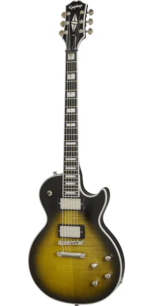 Guitarra Electrica Epiphone Les paul Prophecy Eilyltabnh1 Olive Tiger Aged Gloss 