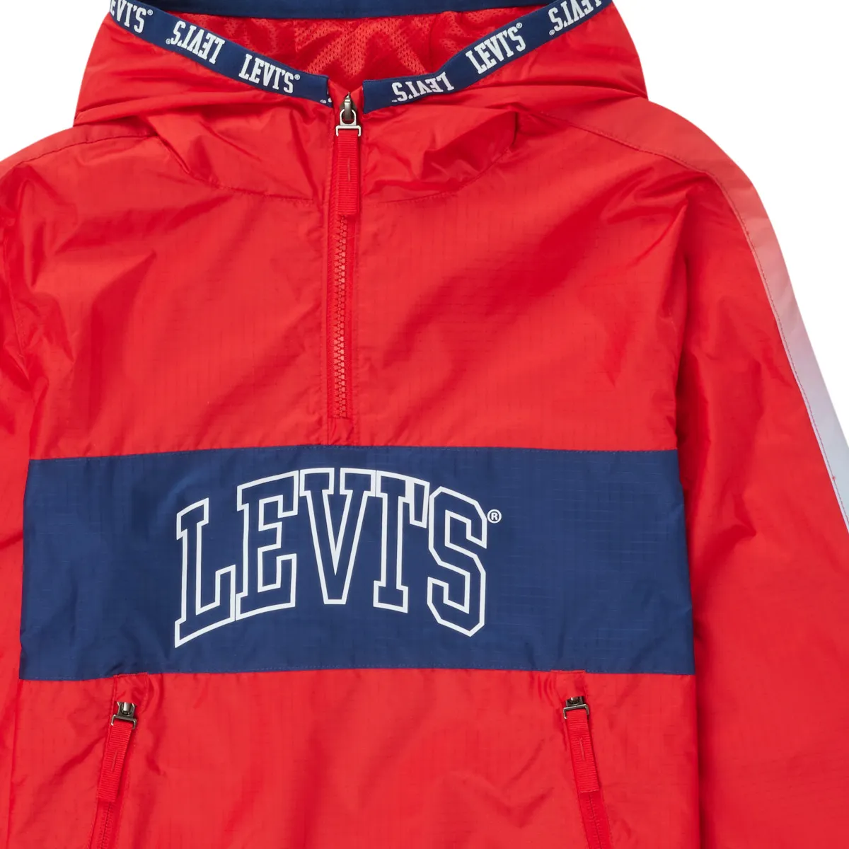 HALF ZIP ANORAK JACKET