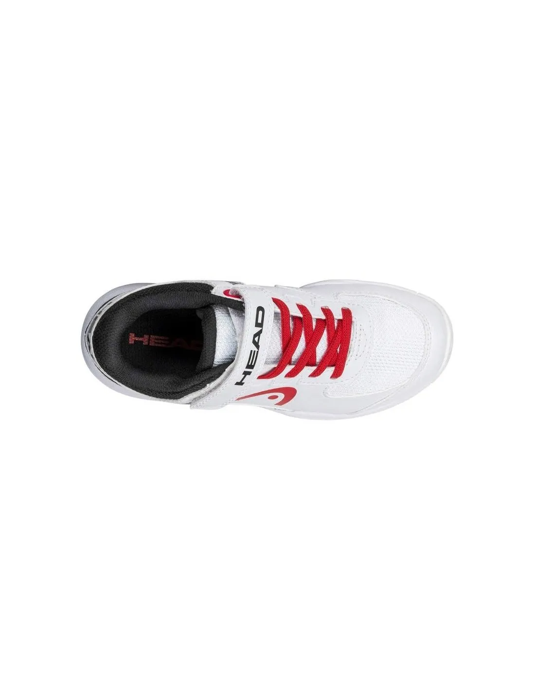 Head Sprint Velcro 3 Blanco Rojo Junior 275222whrd