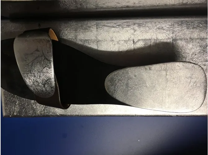 Hermès Mulas Negro Plata 