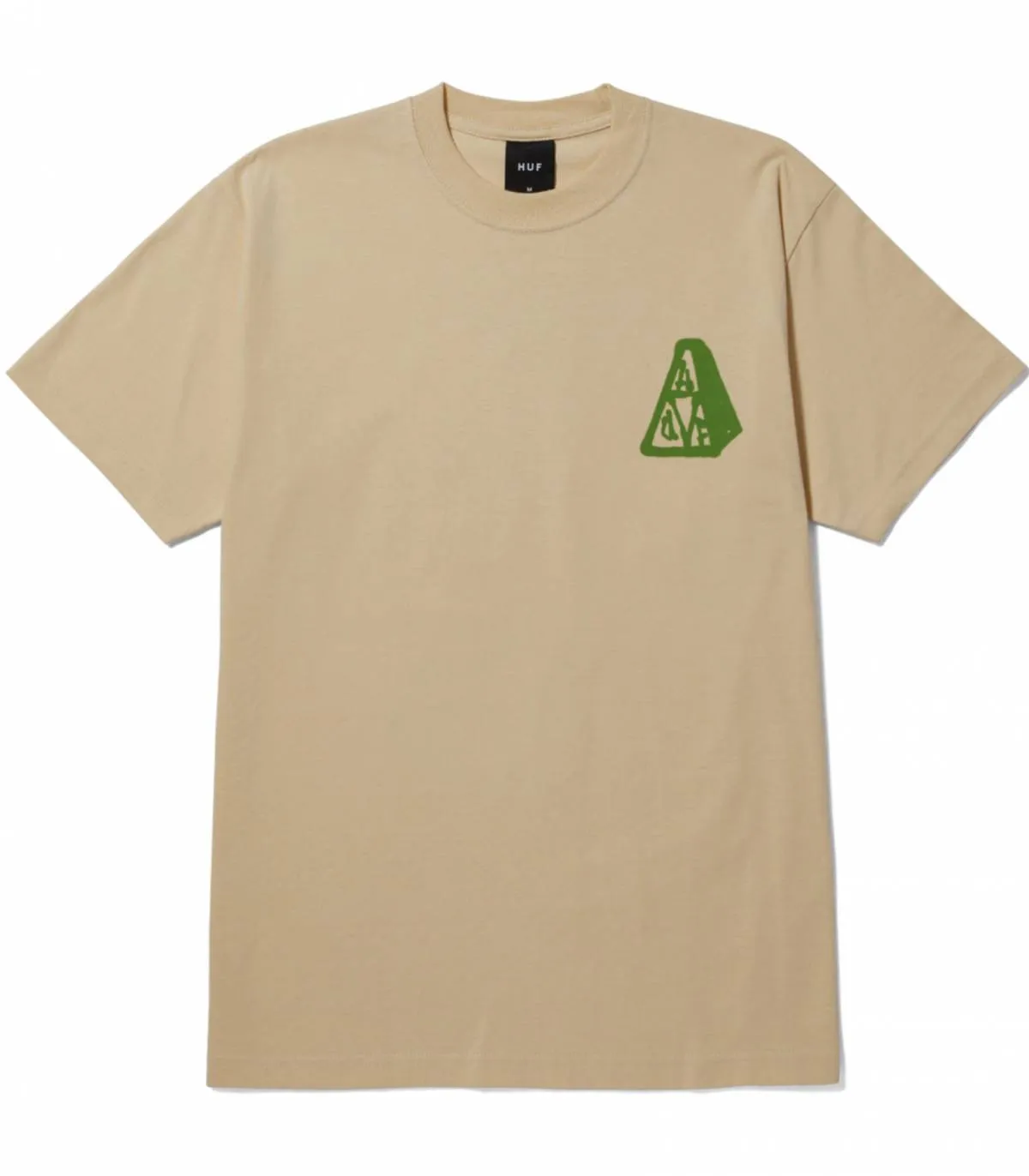 HUF  CAMISETA PARA HOMBRE AMARILLA  HALLOWS TEE