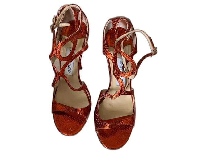 Jimmy Choo Tirar Naranja 