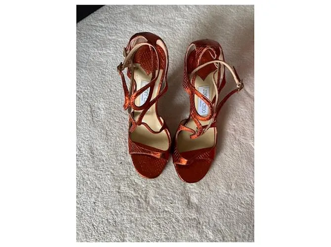 Jimmy Choo Tirar Naranja 