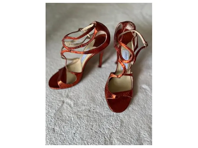 Jimmy Choo Tirar Naranja 