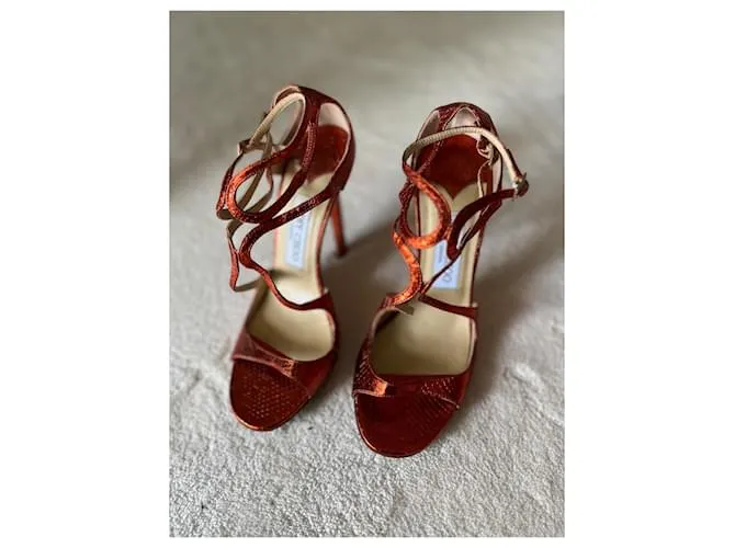 Jimmy Choo Tirar Naranja 