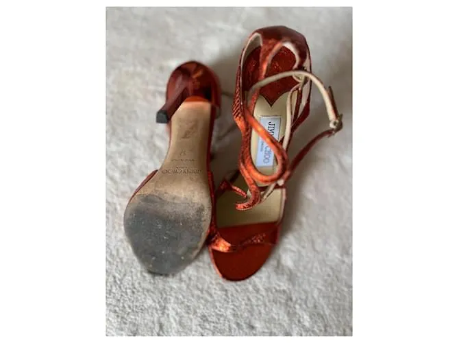 Jimmy Choo Tirar Naranja 