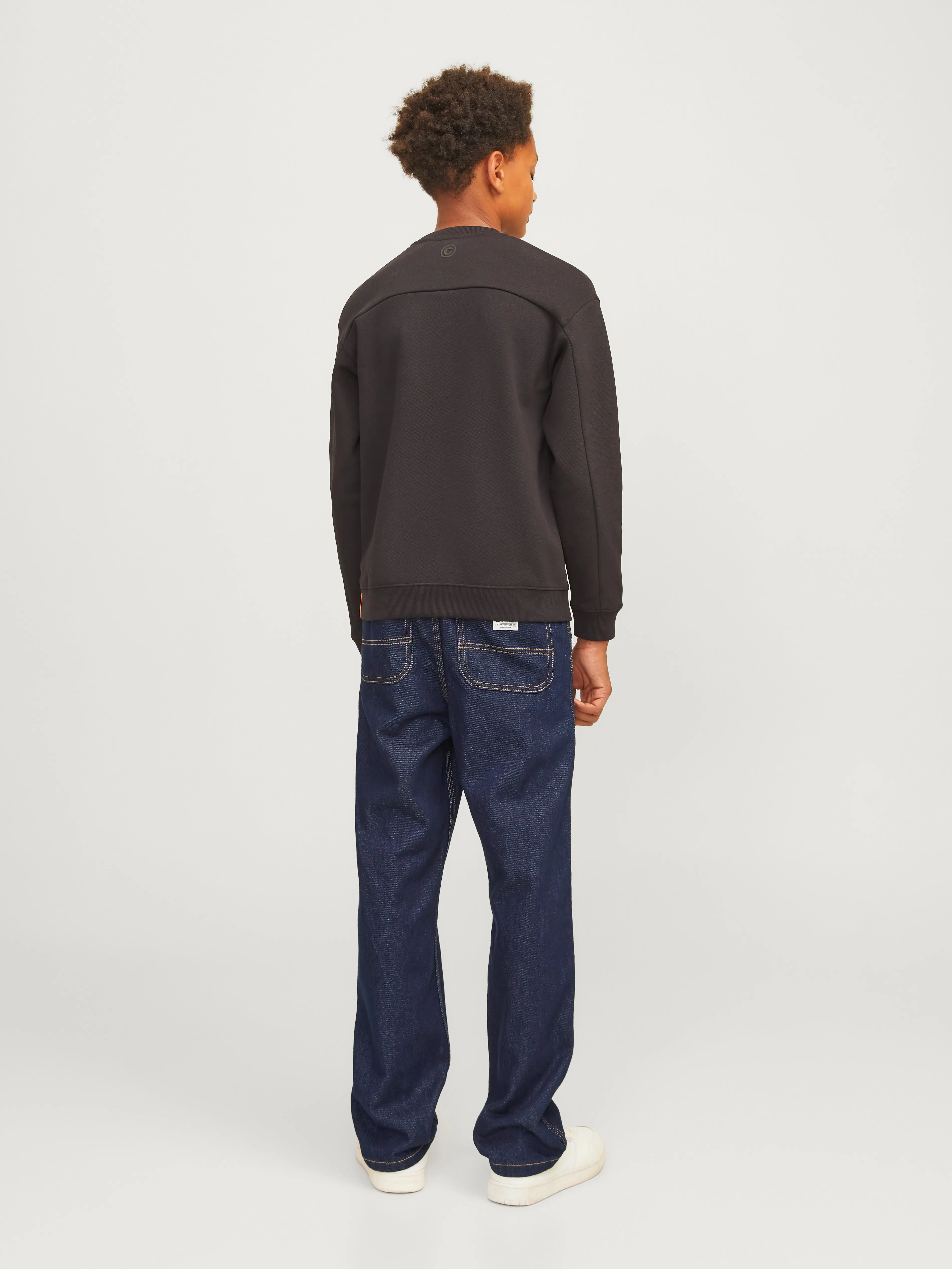 JJICHRIS JJWORKER MF 043 JNR Vaqueros de corte holgado Junior | Azul intermedio | Jack & Jones®