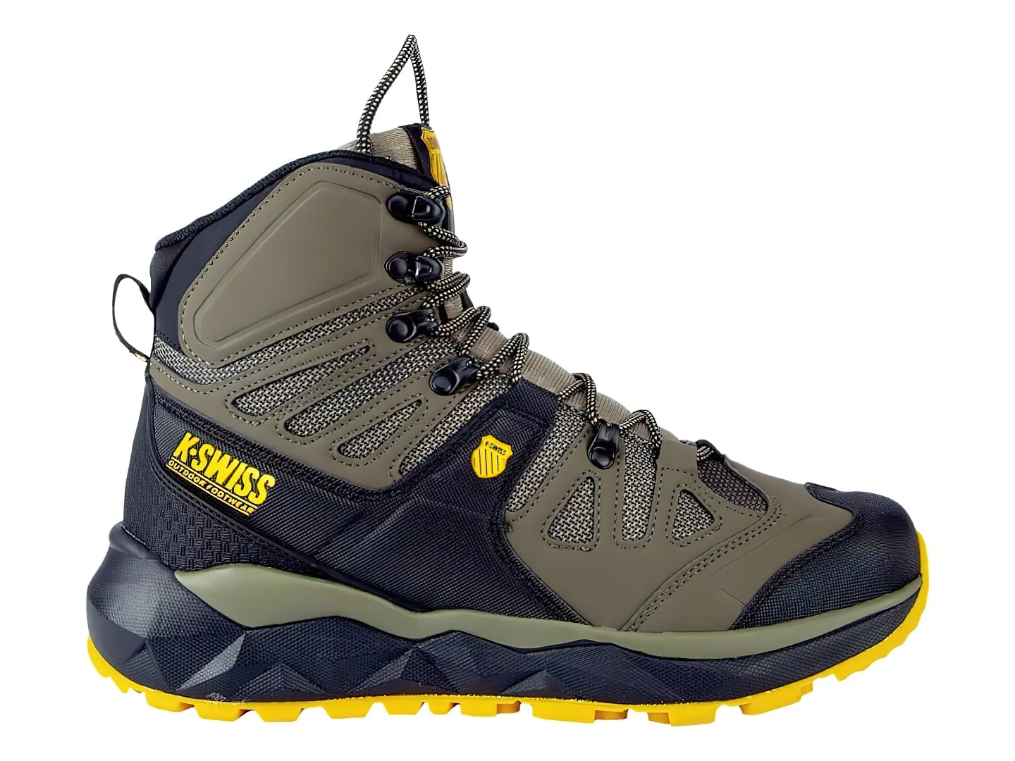 KSWISS 0F779 717 OLIVE/BLACK/YELLOW HONOLD  2530