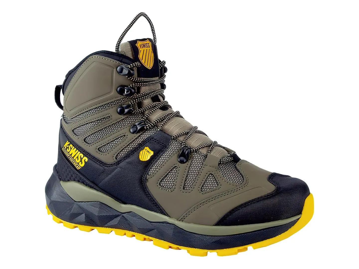 KSWISS 0F779 717 OLIVE/BLACK/YELLOW HONOLD  2530