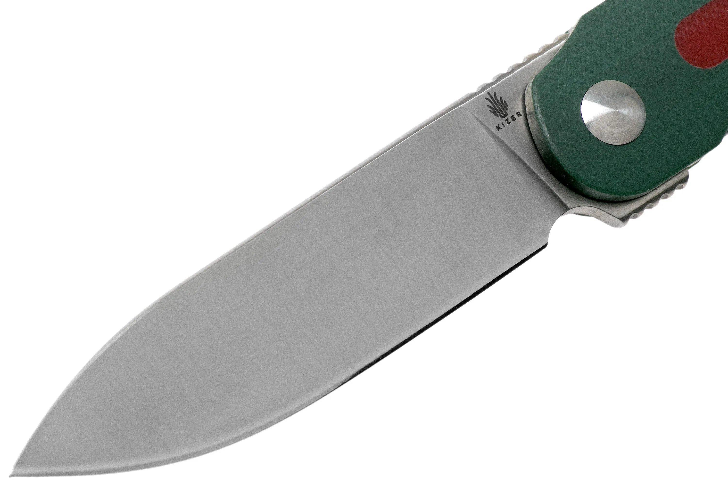 Kizer Vanguard Lätt Vind Mini Green V3567N2 navaja, Gage design