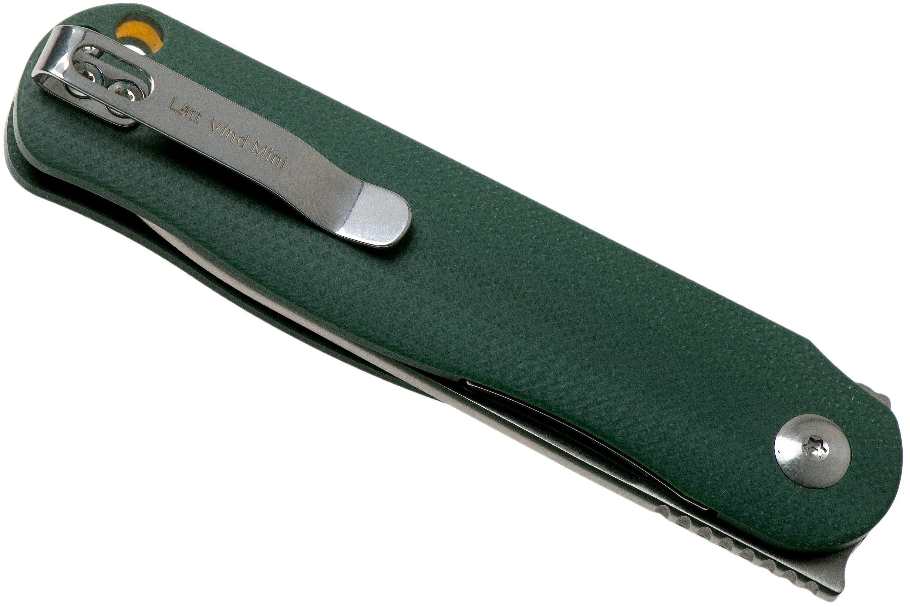 Kizer Vanguard Lätt Vind Mini Green V3567N2 navaja, Gage design