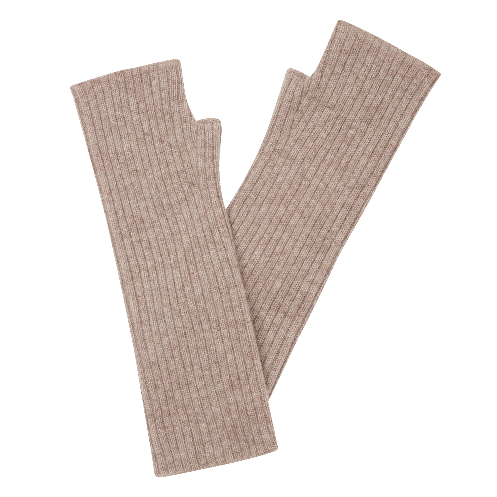 KOON Mitones de cachemira en beige
