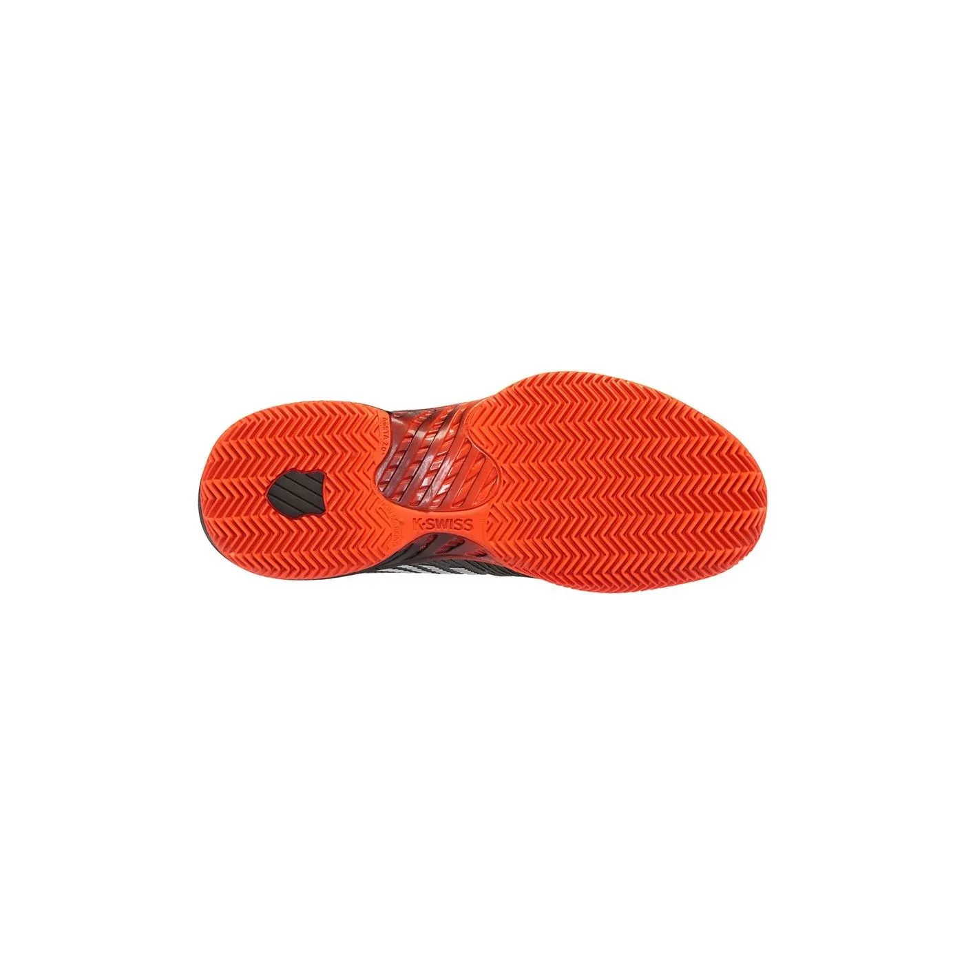 Kswiss Hypercourt Supreme Hb Negro Naranja 06617061