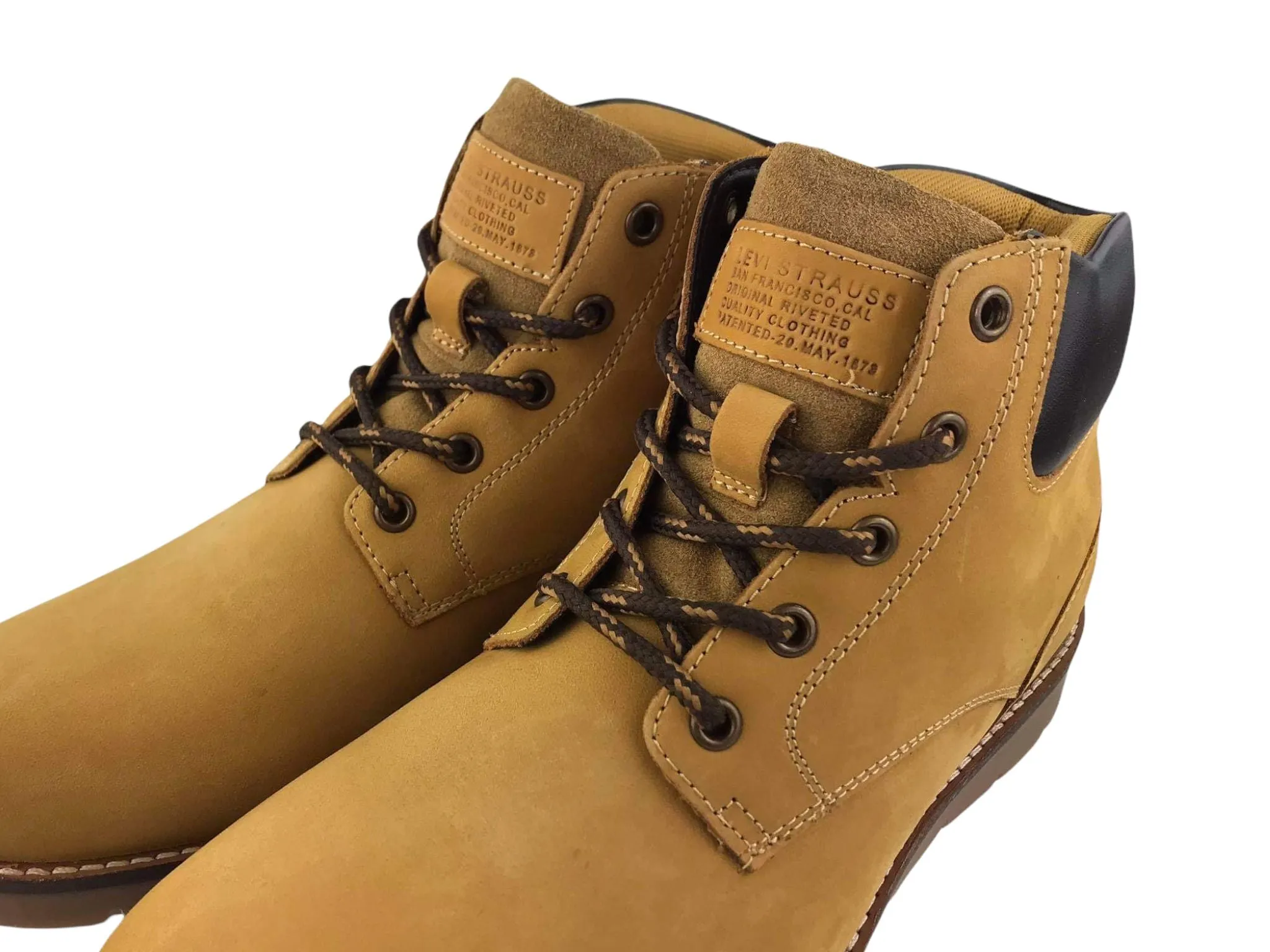 Levi’s | Botas de hombre con cordones Jaxed Amarillo Medio