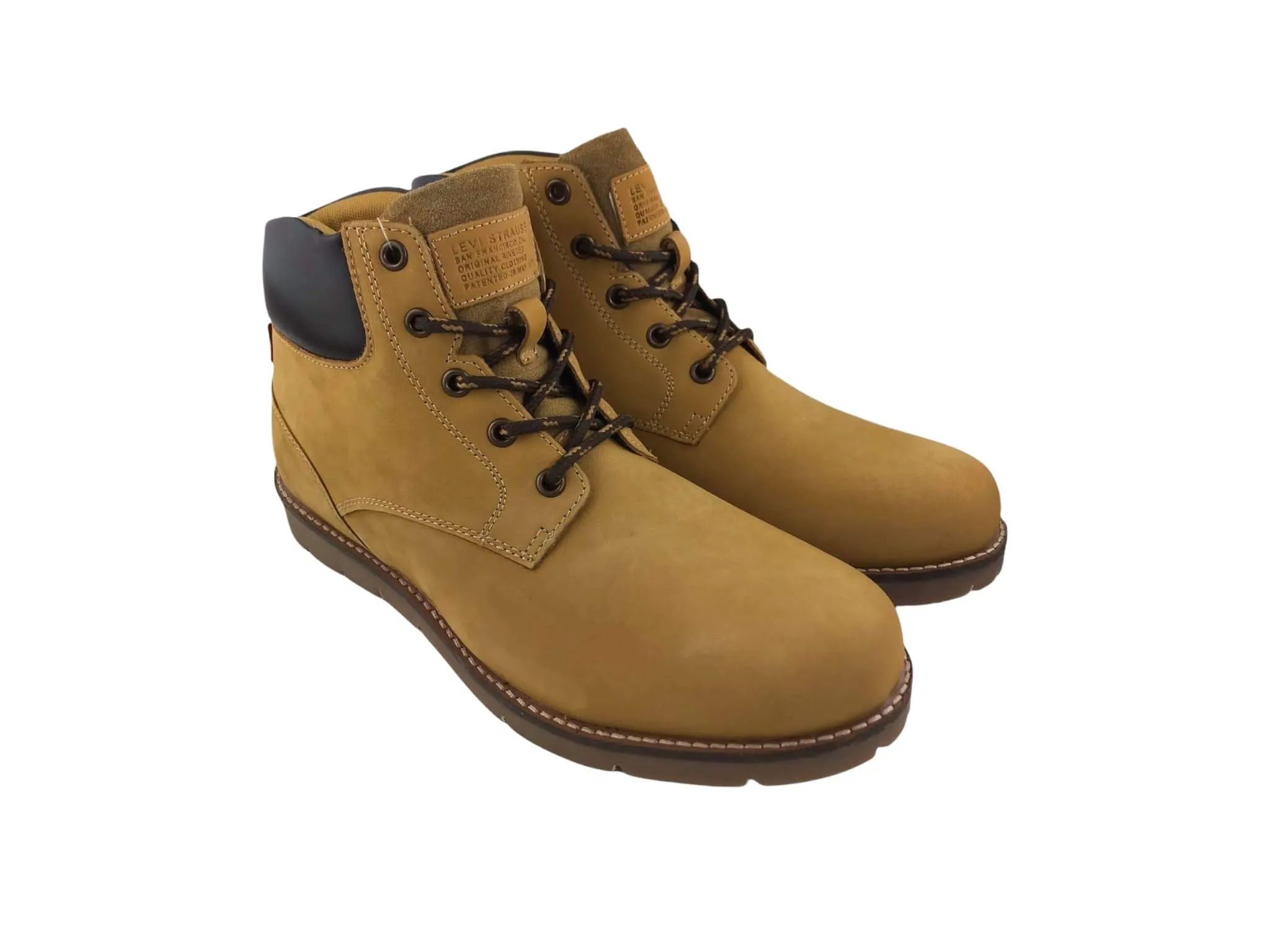 Levi’s | Botas de hombre con cordones Jaxed Amarillo Medio