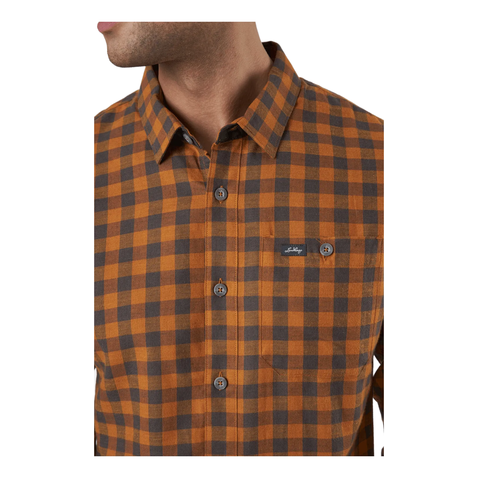 Lundhags Ekren Ms Ls Shirt Dark Gold