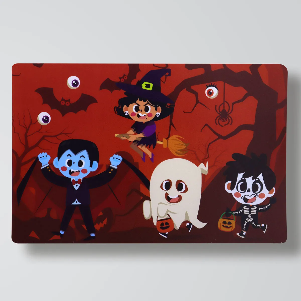 Mantel Individual con Diseo de Halloween