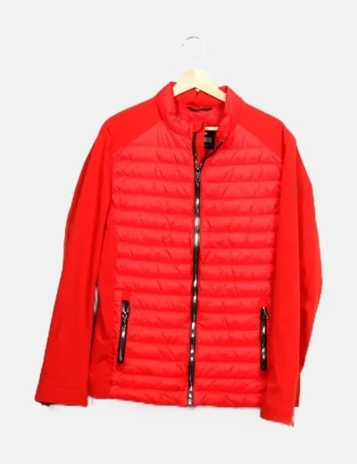 Milestone Anorak ligero rojo